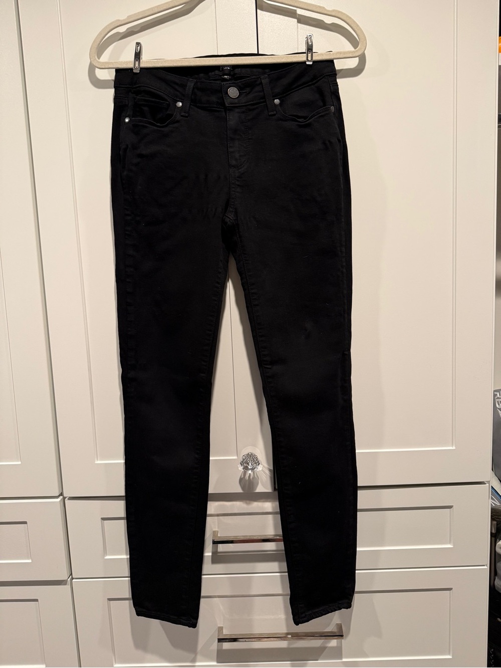 Paige Black Skinny Jeans - Women's size 28